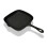 VidaXL BBQ Pan Ribbed Griddle Bottom Cast Iron Skillet Grill Barbeque Kitchen 1
