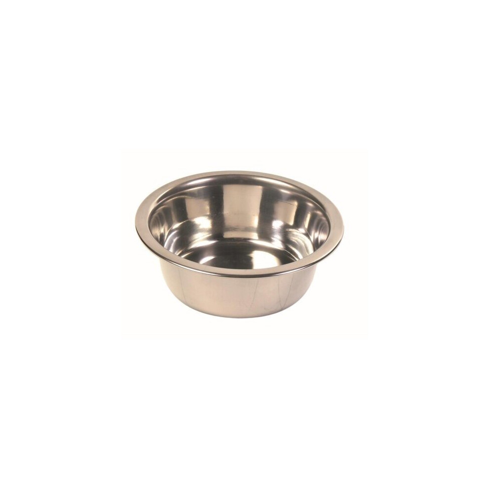 Trixie Stainless Steel Dog Bowl, 0.2 Litre - New Sizes Quality Food Water Bowl -  dog new trixie sizes quality stainless steel food water bowl 6 bowls