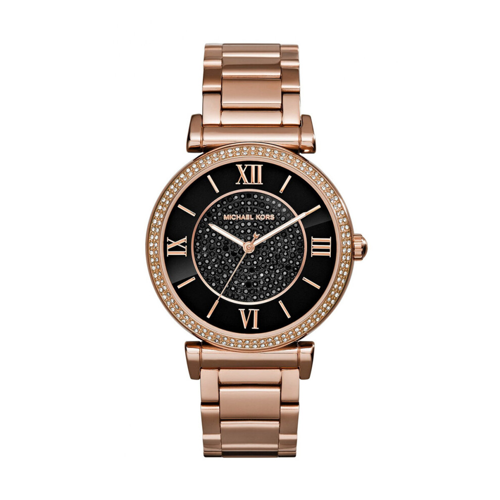 Michael Kors Mk3356 Ladies Catlin Rose Gold Plated Watch