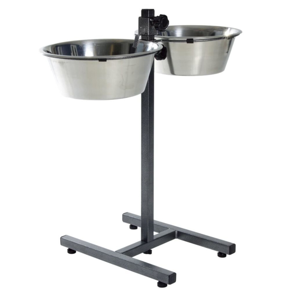 TRIXIE Adjustable Dog Bowl Stand 24923