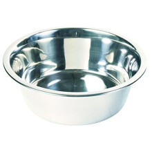 Trixie Stainless Steel Dog Bowl, 1.8 Litre - New Food Water Bowl Sizes Quality - dog trixie new stainless steel food water bowl sizes quality 6 bowls