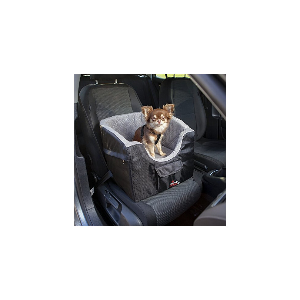 Trixie Car Seat Dimensions: 41 Ã 39 Ã 42cm 13176 Color: Black/grey - Dogs Tour -  car seat dogs tour rigid sided small travel bed trixie new