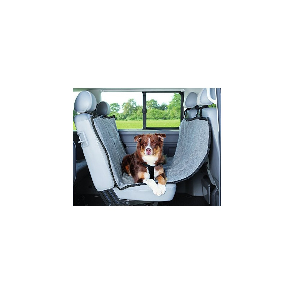 Trixie 1313 Protective Car Blanket, 1.45 Ã 1.60 M, / - 145 160 - Car Trixie 145 160 M Protective 1313 Blanket Cover Light/Grey/Black 4011905013138