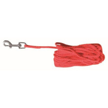Trixie Tracking Dog Leash, 5 M x 5 Mm, Red - Training Lead Nylon Leash M Long 3 -  dog tracking trixie 5 red training lead nylon leash mm long 3