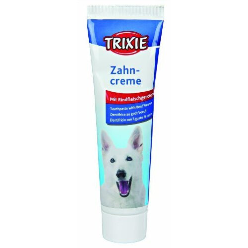 Toothpaste With Beef Flavour (helps If The Dogs Likes The Taste!) Dog