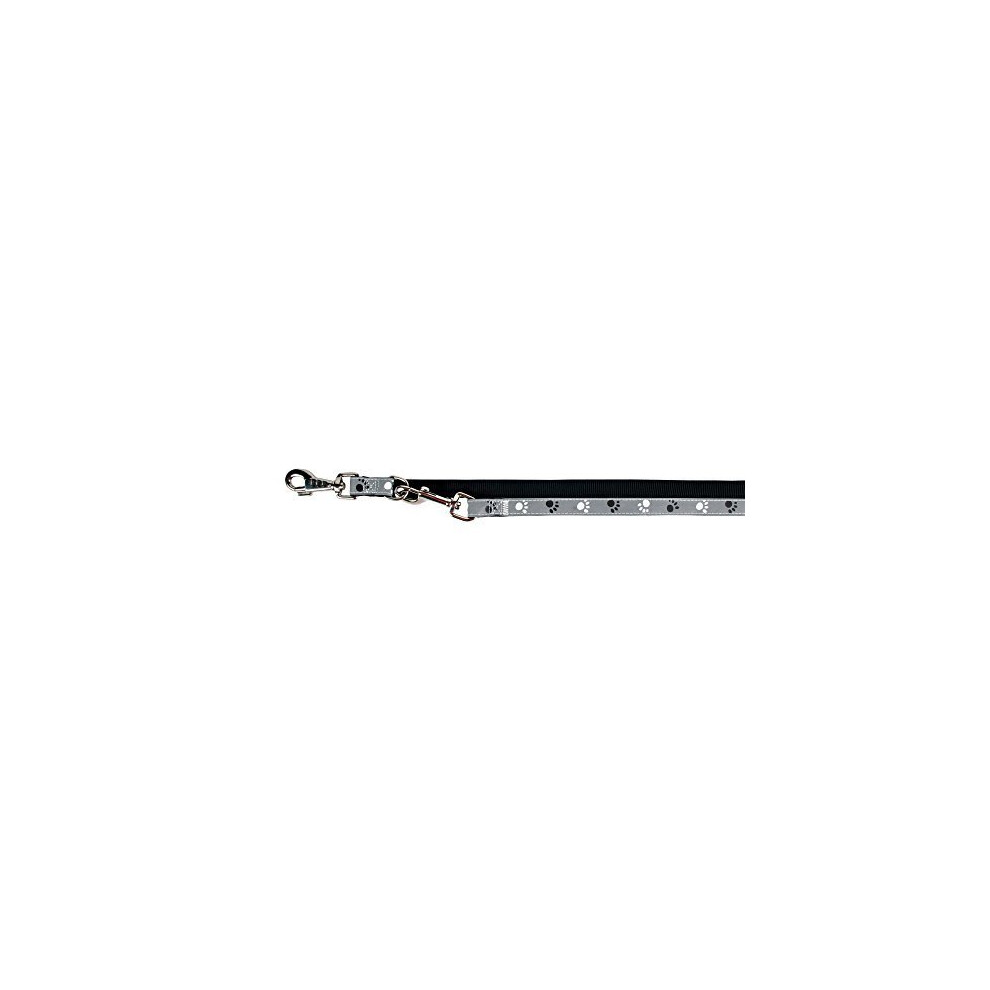 Modern Art Adjustable Dog Lead Silver Reflective, L–xl: 2.00 M/25 Mm, - Reflect -  silver reflect sizes trixie dog extension line various new