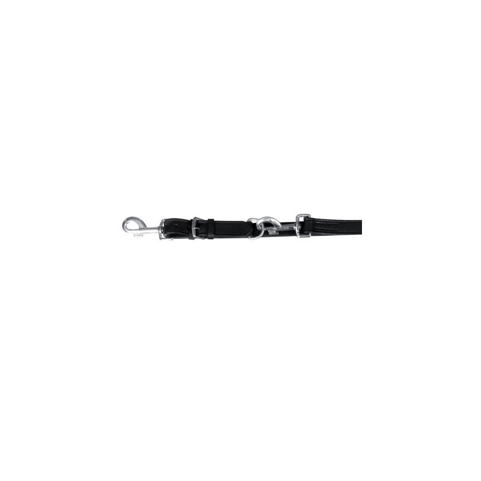 Trixie 18041 Softline V-lead M-l 2m/ 18mm Black - Active Adjustable Extension -  trixie active adjustable extension line black dog leash 200 m18 mm