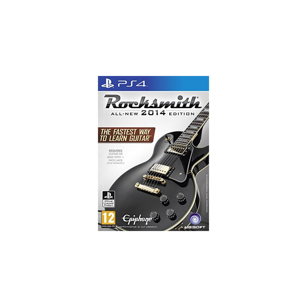 Rocksmith 2014 Edition With Real Tone Cable (Ps4) - Learn Guitar, Play Real Songs 3307215803745