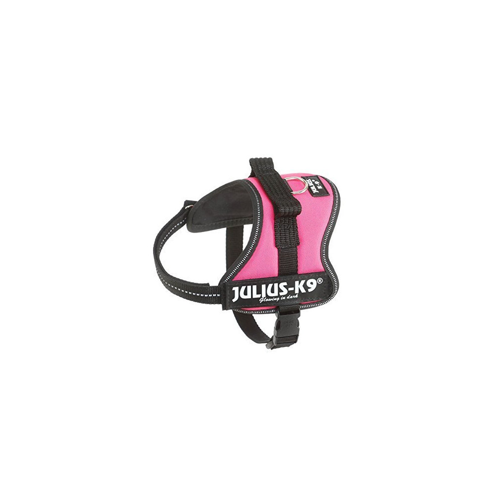 Julius-k9, 162dpn-mm, Powerharness, Mini-mini, Dark Pink - Harness Dog K9 -  harness dog k9 julius power reflective puppy juliusk9 baby mini