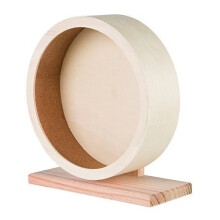Wooden Exercise Wheel, Large Ø 28cm (for Hamsters, Degus) - Wheel Hamsters -  wheel wooden exercise hamsters degus large 28 cm trixie
