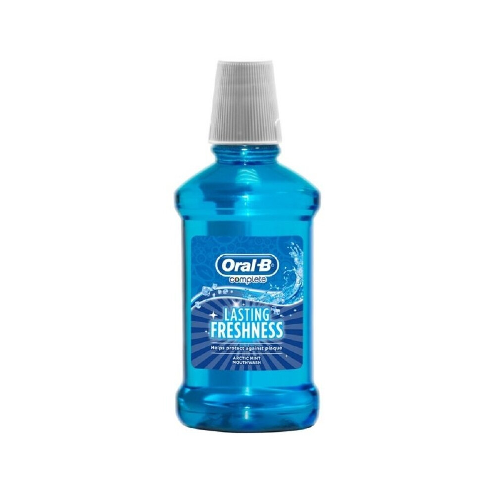 Oral-B Oral B Complete Lasting Freshness Arctic Mint Mouthwash - 250Ml