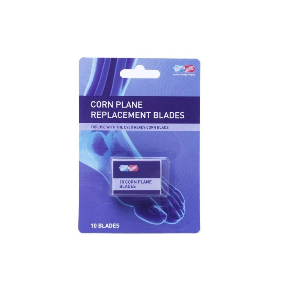 Ever Ready Corn Plane Replacement Blades 10 Razors