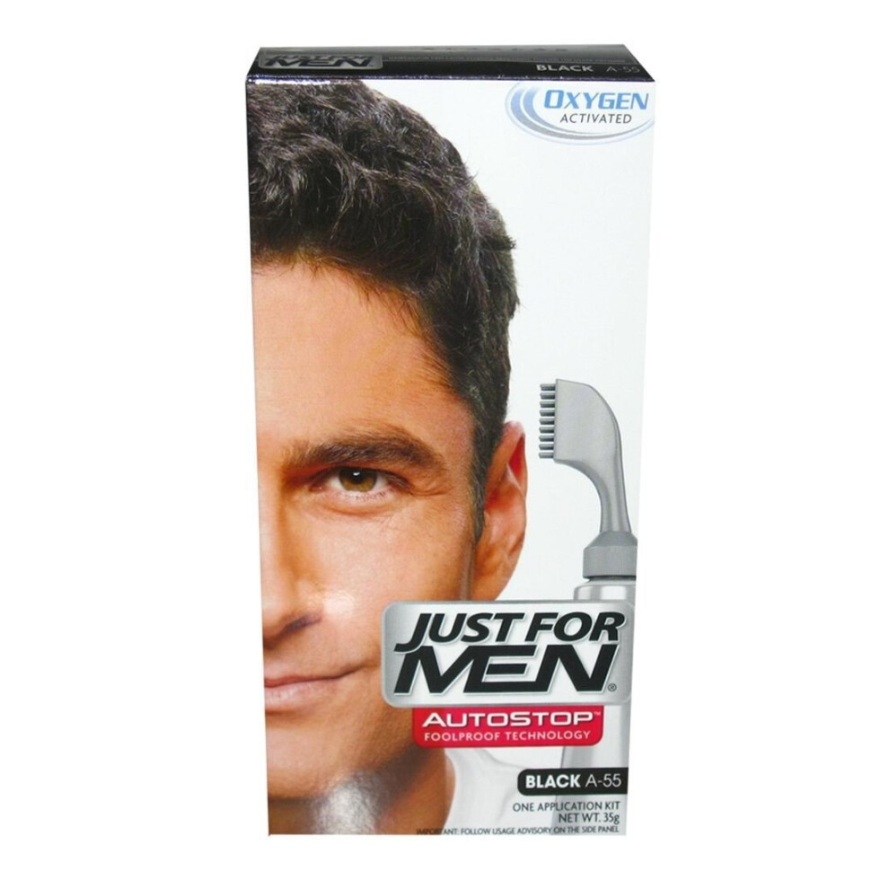 Just for Men Autostop Hair Colour A-55 Real Black