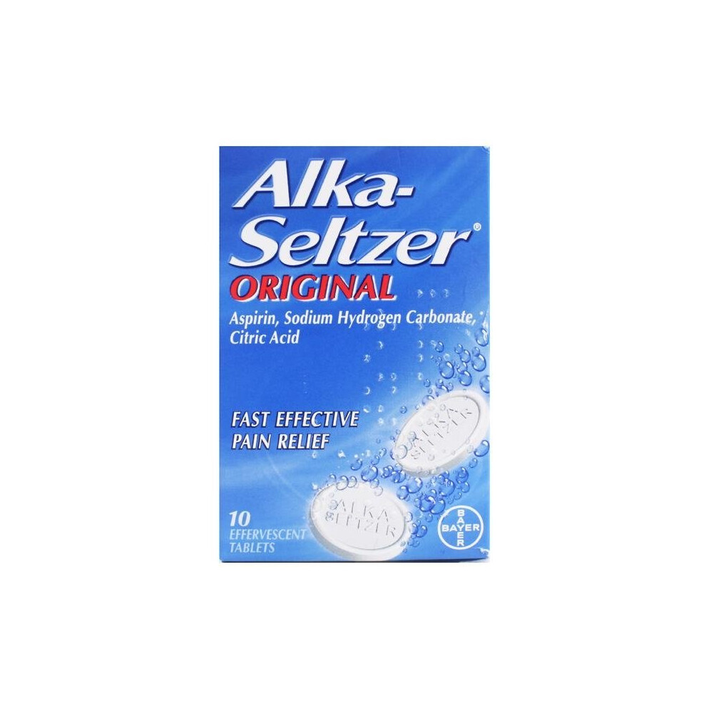 Alka-Seltzer Original Effervescent Tablets 10