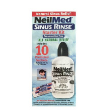 NeilMed Sinus Rinse Starter Kit with 10 Packets