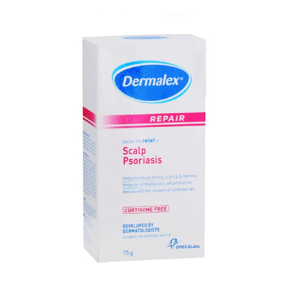 Dermalex Repair Gel Treatment For Scalp Psoriasis 75g