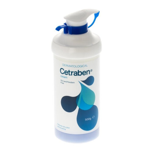 Cetraben Emollient Cream 500g Pump