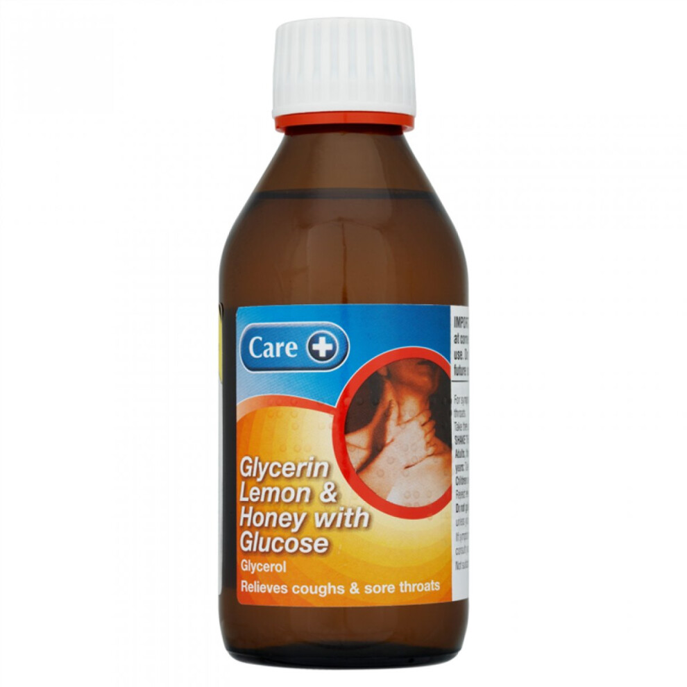 Care Glycerin Lemon & Honey With Glucose 200Ml