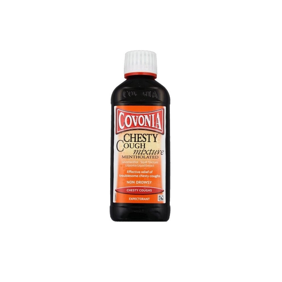 Covonia Chesty Cough Mixture Mentholated - 150Ml