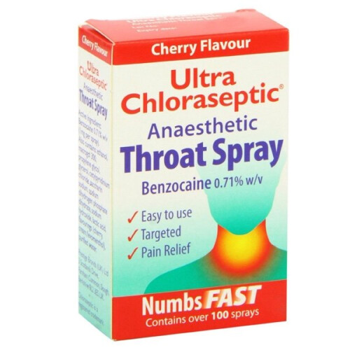 Ultra Chloraseptic Throat Spray Cherry - 15ml