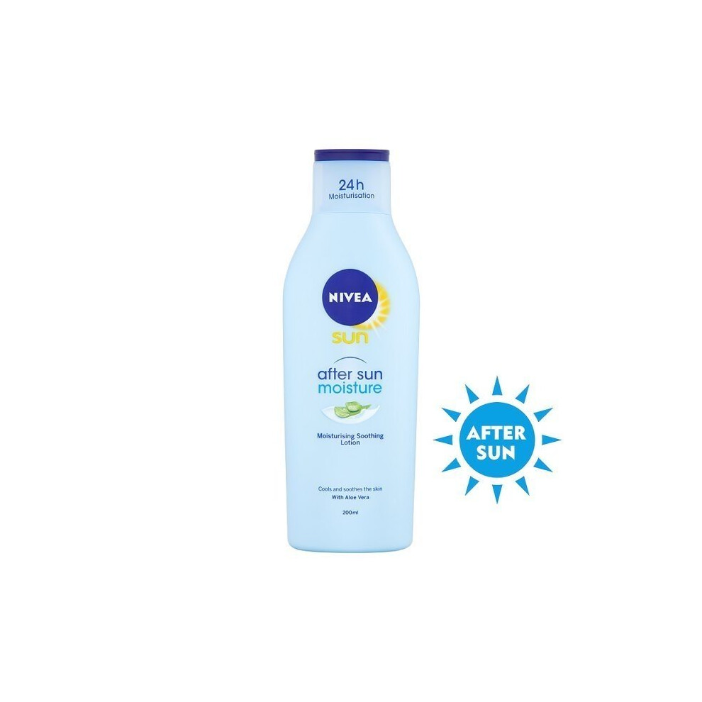 Nivea Sun Moisturising After Lotion With Aloe Vera 200ml