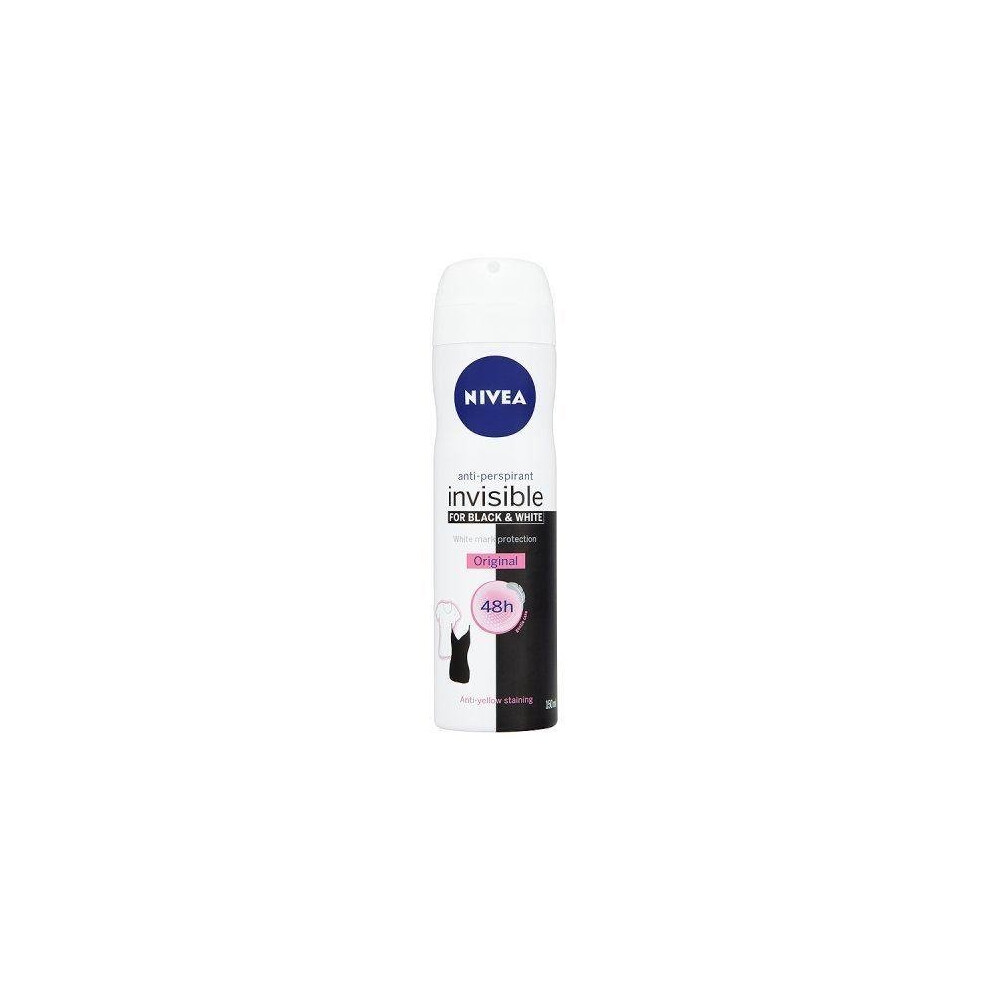 Nivea Anti-Perspirant Invisible for Black & White 150ml