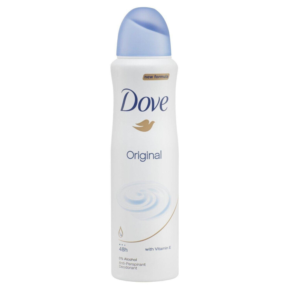 Dove Original Aerosol Anti-Perspirant Deodorant 150ml