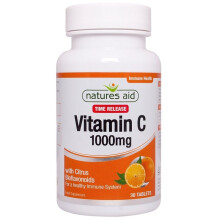 Natures Aid Vitamin C 1000mg (Citrus Bioflavonoids) 30 Tablets