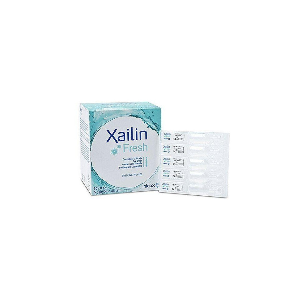 Xailin Fresh Dry Eye Drops - 30 Per Box Vials