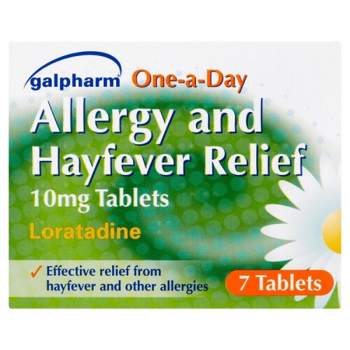 Galpharm Loratadine Allergy & Hayfever Relief 7 Tablets