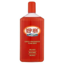Deep Heat Gently Fragranced Foam Bath 350ml