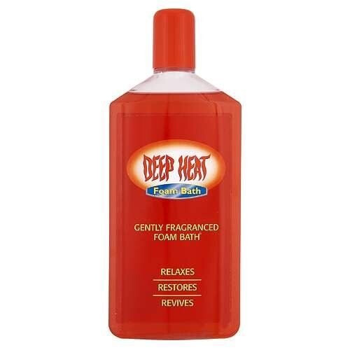 Deep Heat Gently Fragranced Foam Bath 350ml