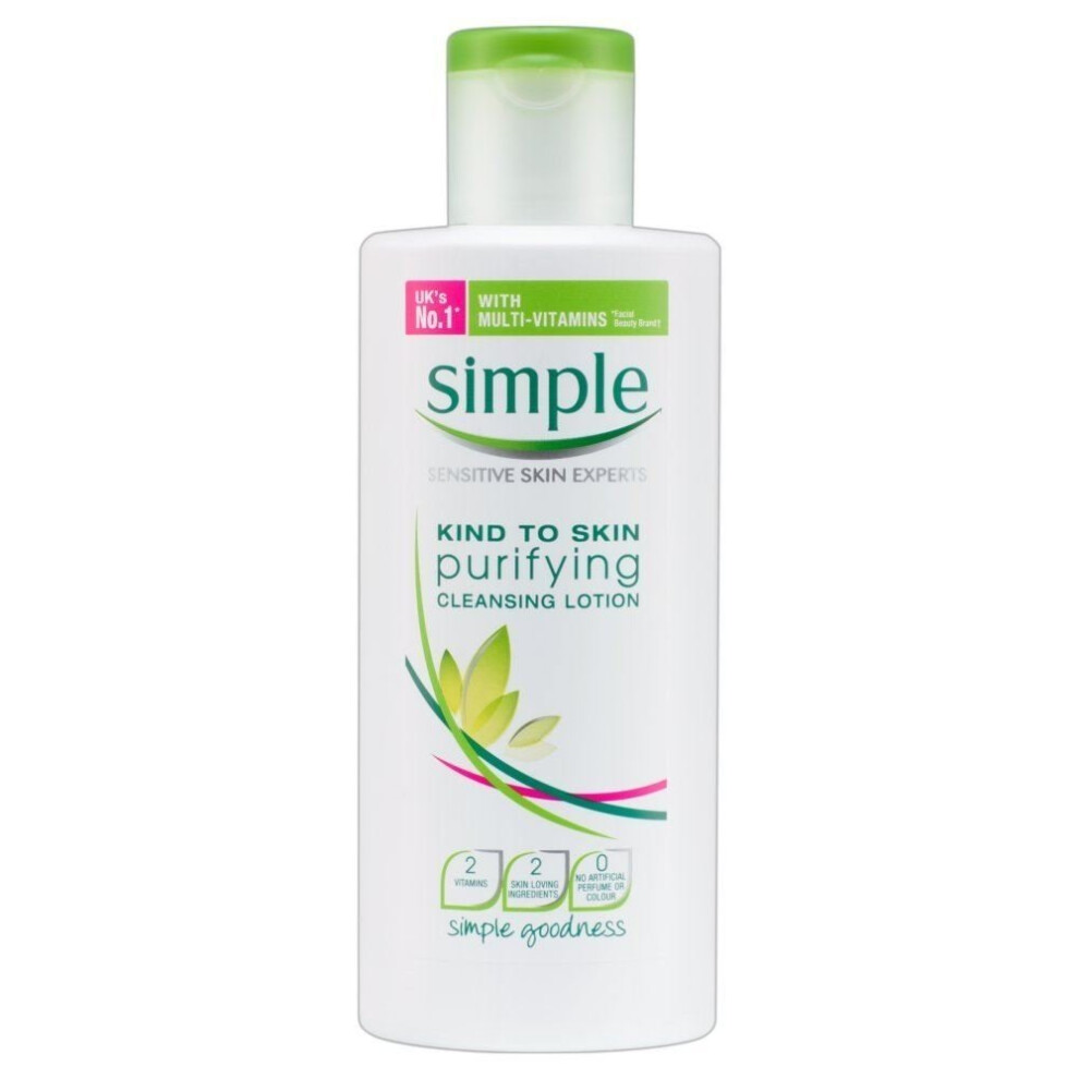 Simple Kind To Skin Purifying Cleansing Lotion 200ml