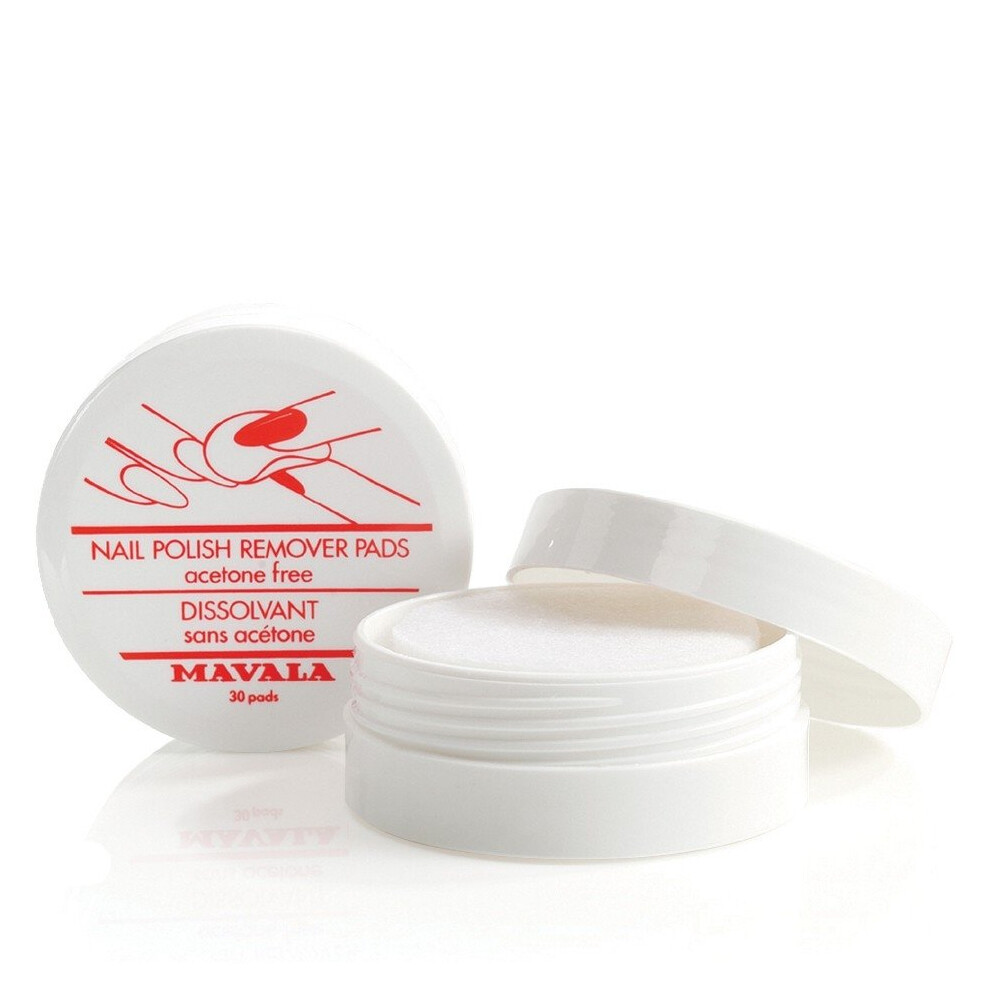 Mavala Nail Polish Remover Pads 30s