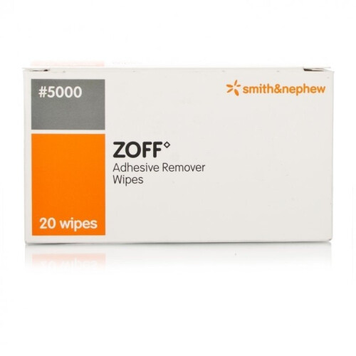 Zoff Adhesive Remover Wipes 20