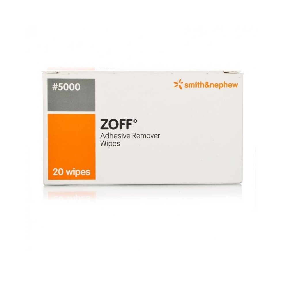 Zoff Adhesive Remover Wipes 20