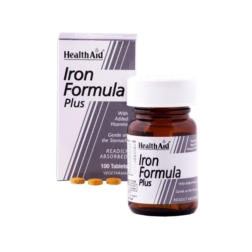 Health Aid Healthaid Iron Formula Plus Tablets 100