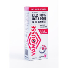 Vamousse Head Lice and Eggs Treatment Mousse - 160ml