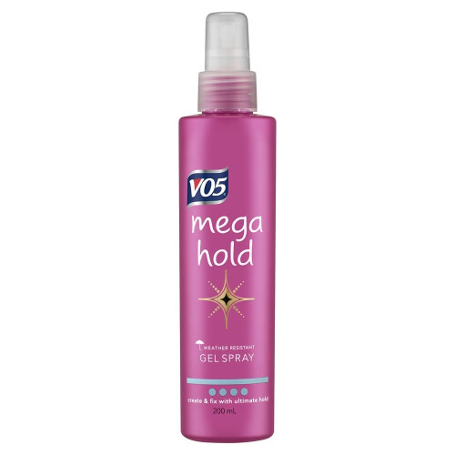 VO5 VO5 Mega Hold Hair Styling Gel Spray 200ml