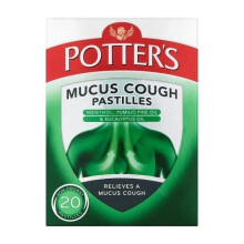 Potters Mucus Cough 20 Pastilles