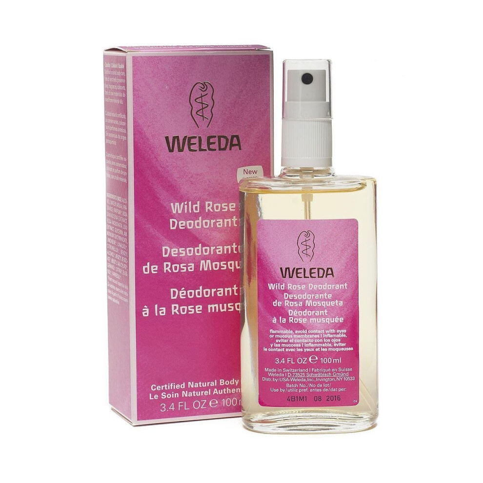 Weleda Deodorant Spray Wild Rose 100ml