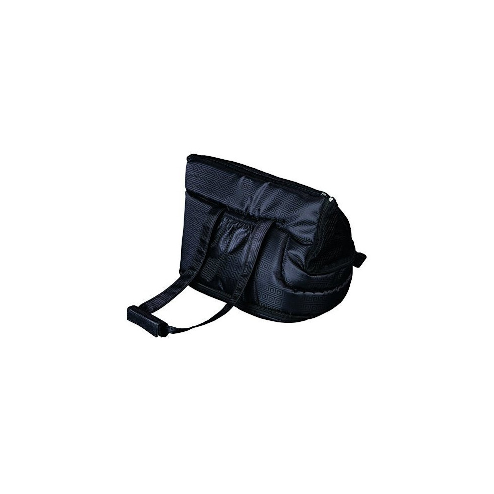 Trixie 36211 'riva' Bag Pet Carrier Nylon 26 x 30 x 45 Cm, Black - Rivacm Dog -  x riva bag carrier trixie black 36211 nylon 26 30 45 cm pet dog