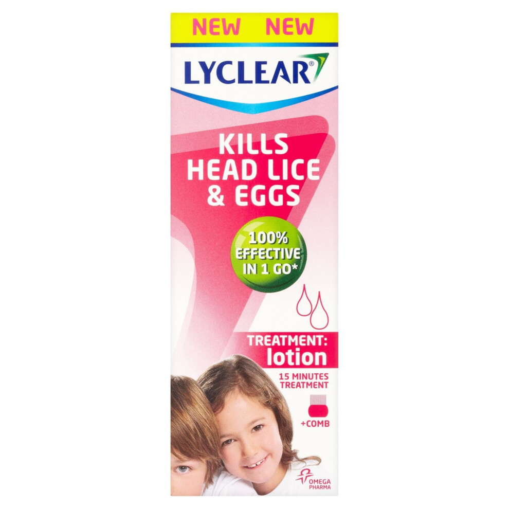 Lyclear Head Lice Treatment Lotion 100ml