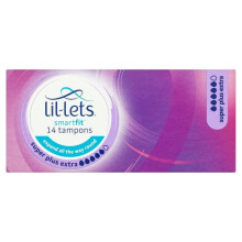 Lil-Lets Smartfit 14 Tampons Super Plus Extra