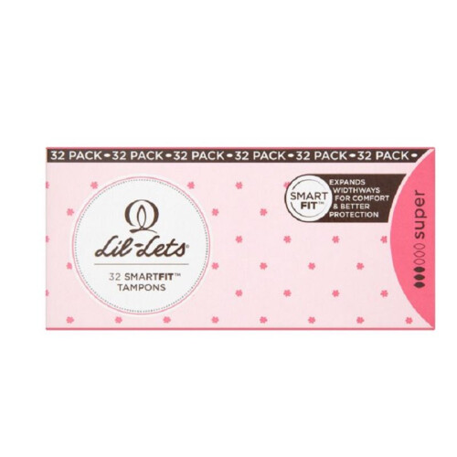 Lil-Lets Lil-Lets Smartfit 32 Super Tampons