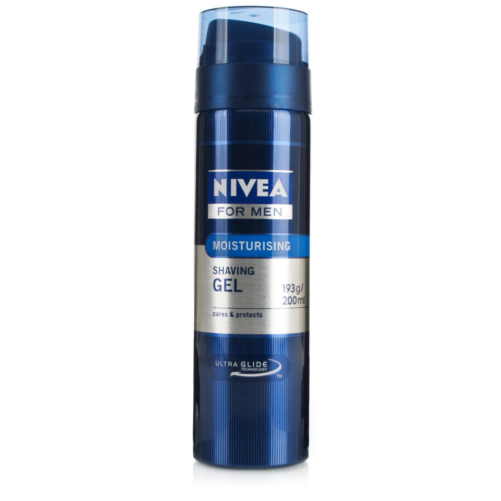 Nivea For Men Moisturising Shaving Gel 200Ml