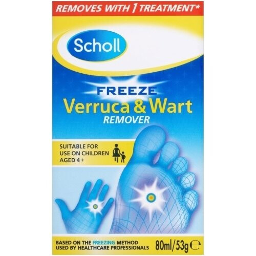 Scholl Scholl Freeze Verruca & Wart Remover 80ml