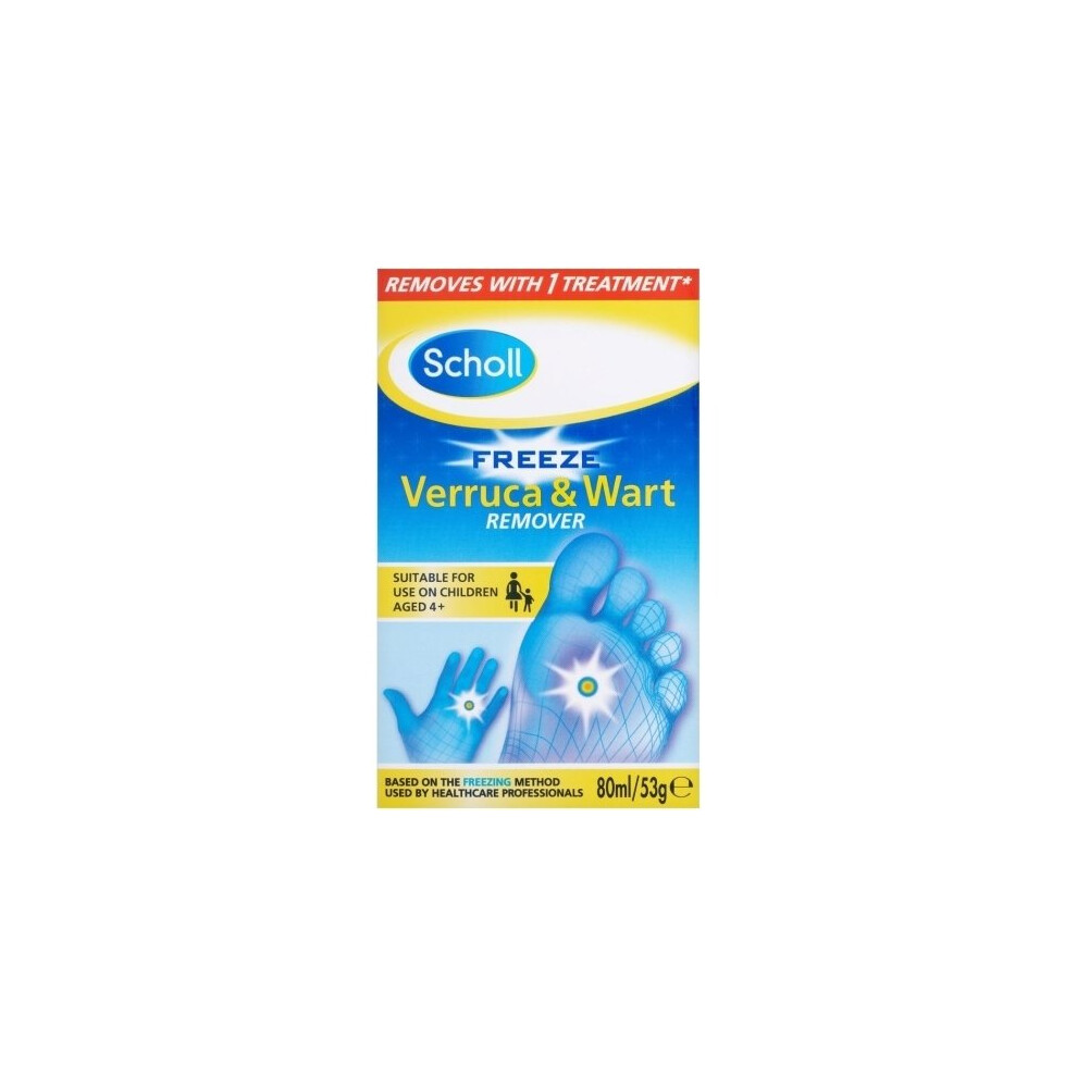 Scholl Freeze Verruca & Wart Remover 80ml