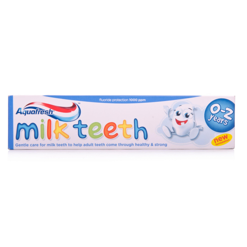 Aquafresh Milk Teeth Toothpaste 0 - 2 Years 50ml