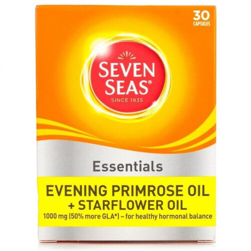 Seven Seas Evening Primrose Oil plus Starflower Oil 1000mg 30 Capsules